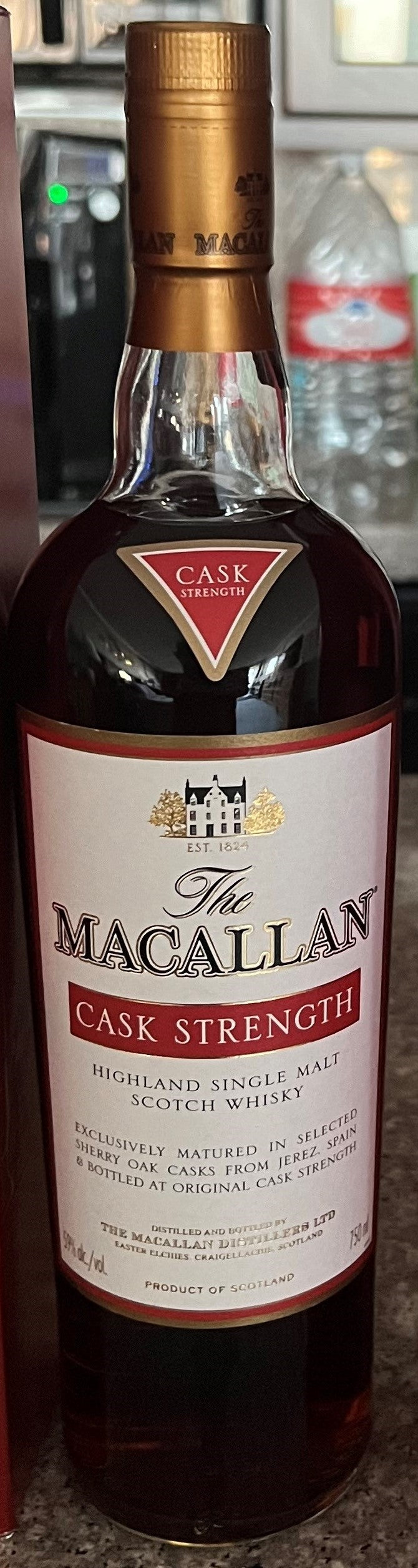 The Macallan Cask Strength Highland Single Malt Scotch Whisky