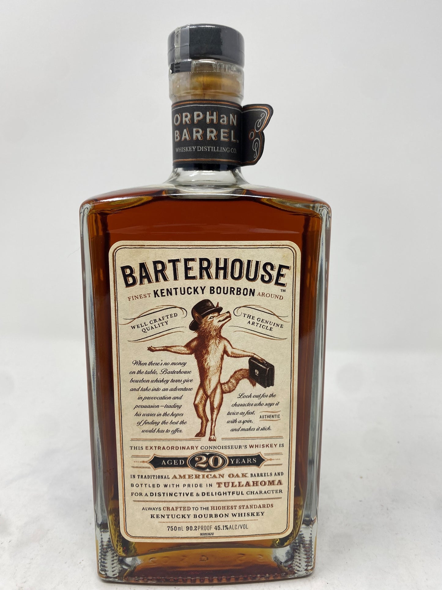 Orphan Barrel Barterhouse 20 Year Kentucky Bourbon Whiskey (750ml)