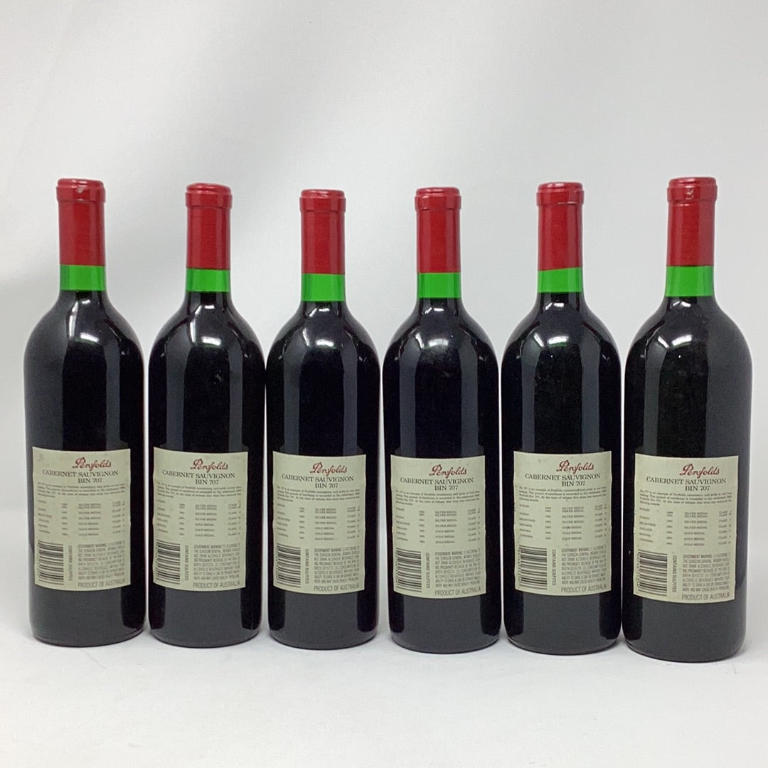 Penfolds Cabernet Sauvignon Bin 707 1989