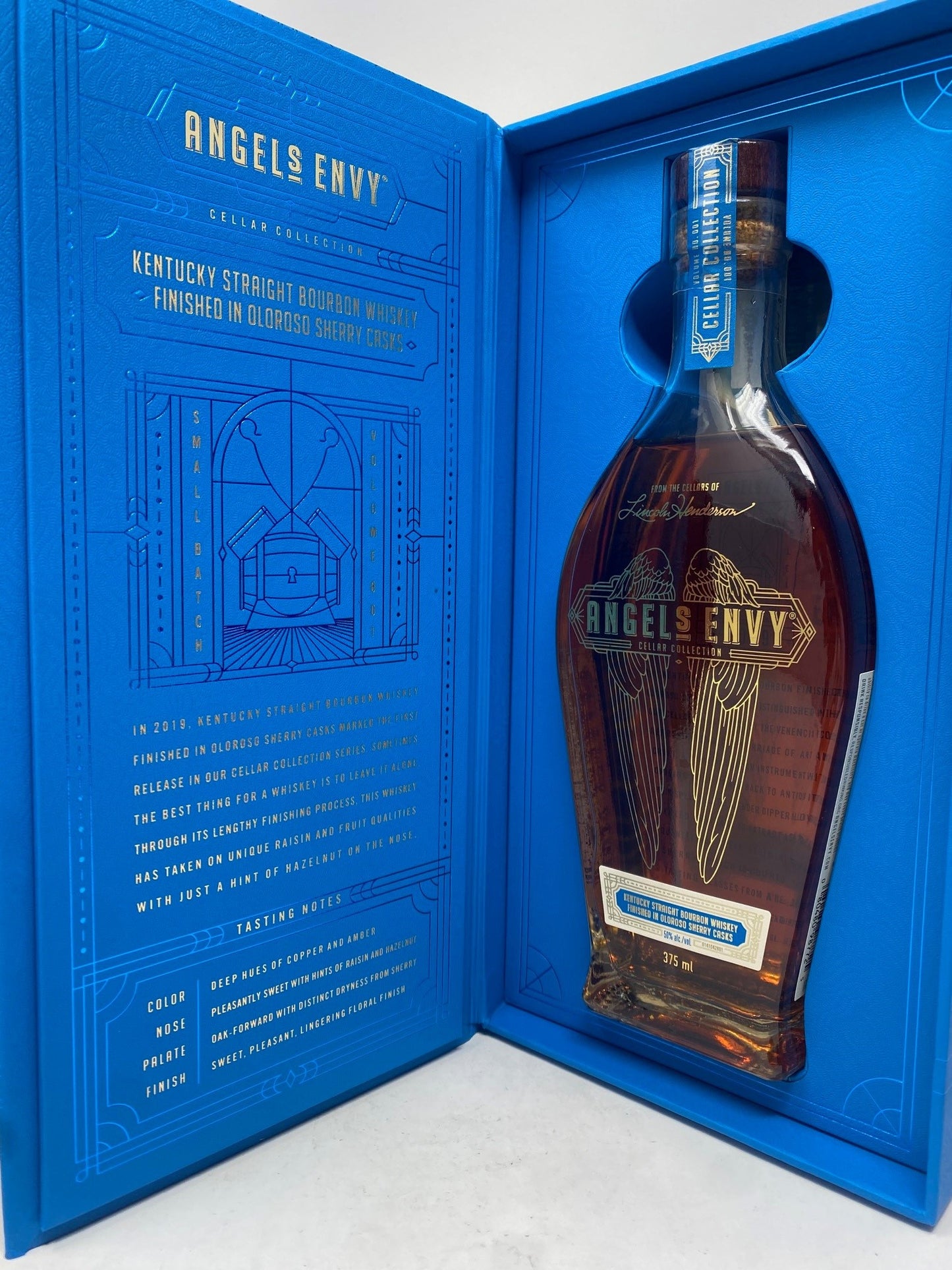 Angel's Envy Cellar Collection Series Volumes 1 - 3 (3 pack 375ml) Kentucky Straight Bourbon Whiskey