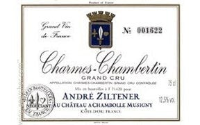 Andre Ziltener Chambolle Musigny 2003