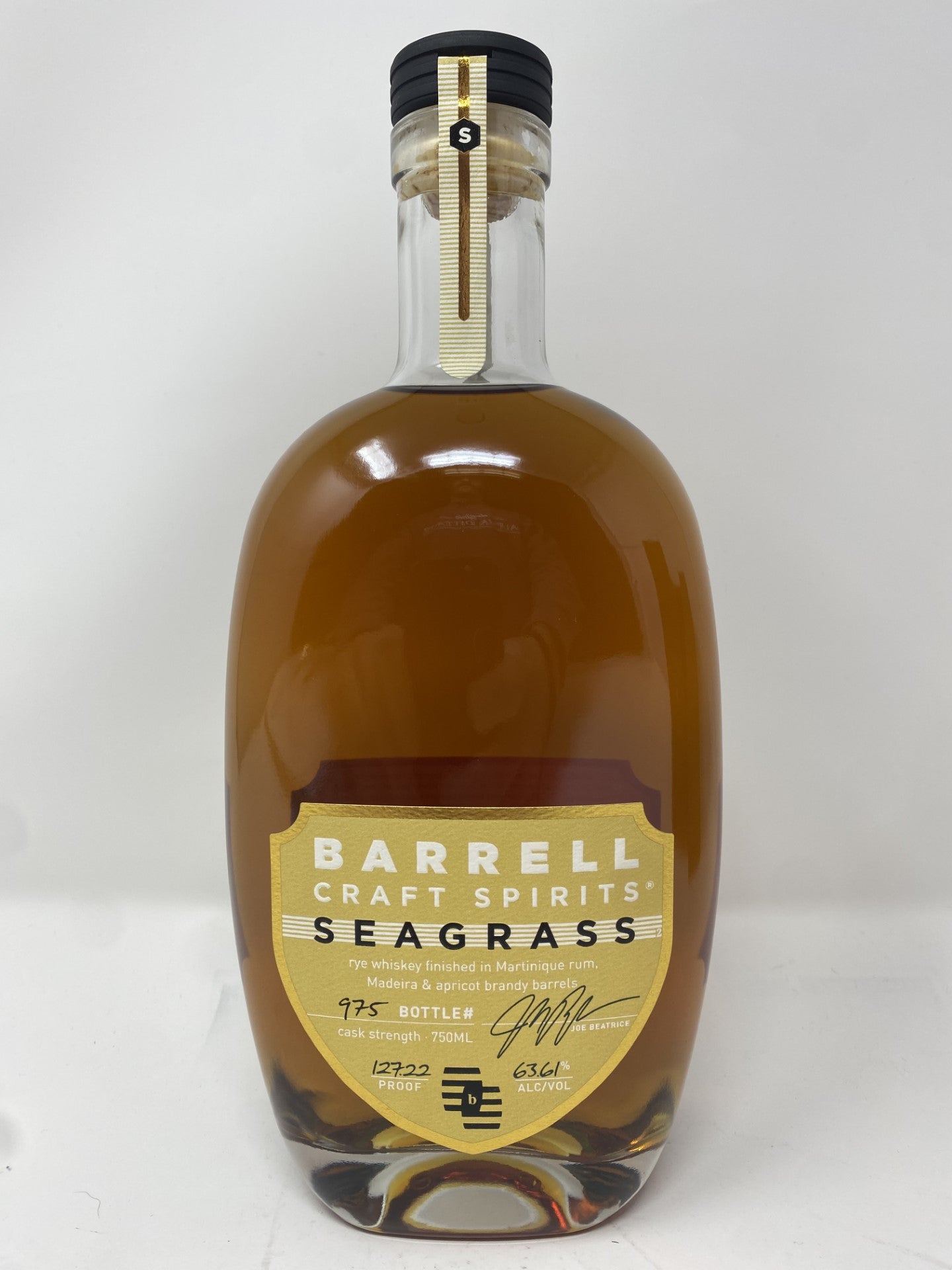 Barrell Craft Spirits Seagrass (Gold Label) Rye Whiskey