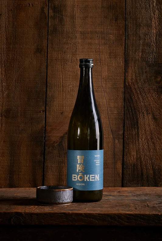 BOKEN Sake Nigori Junmai Ginjo Sake (720ml)