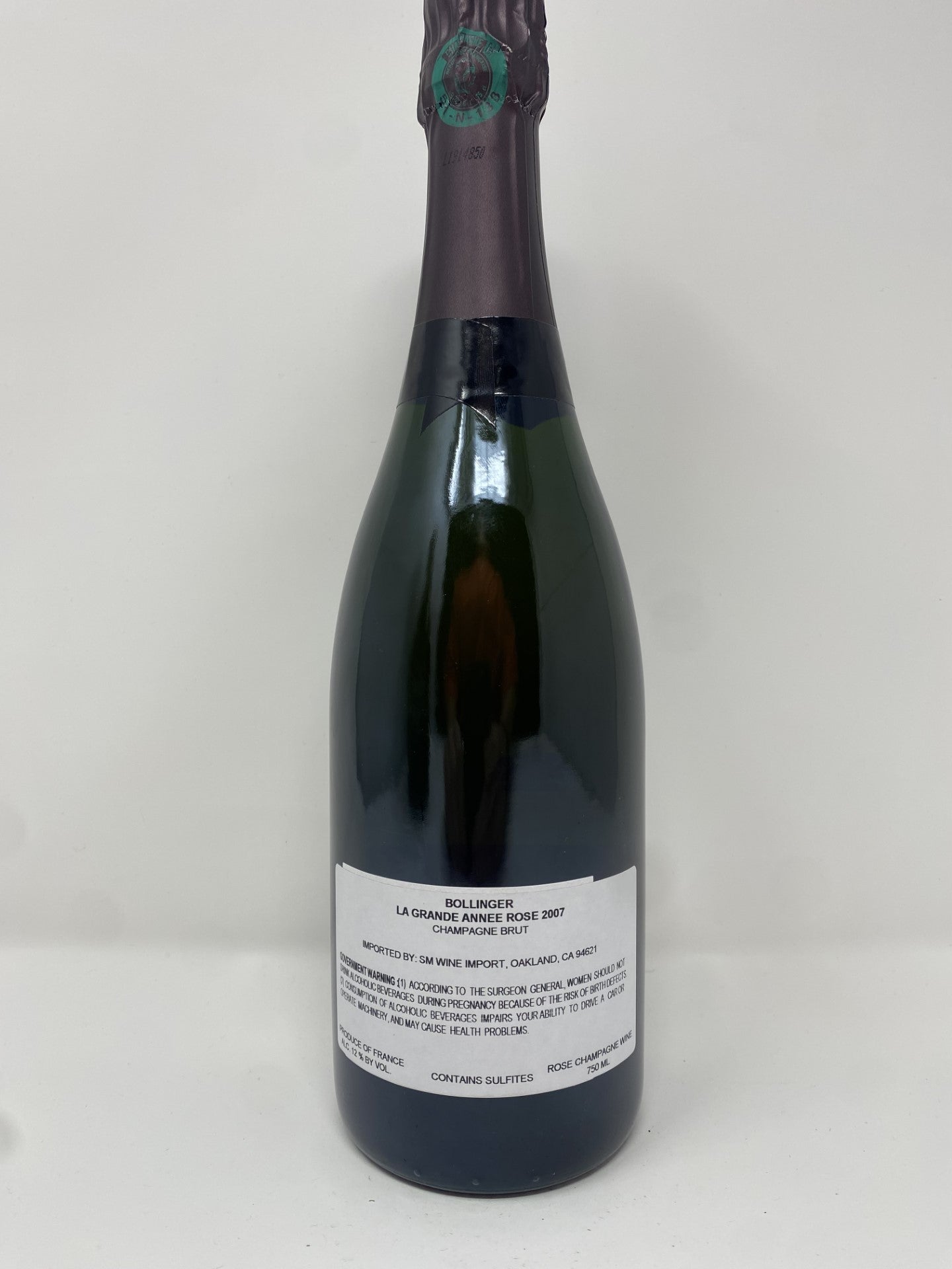 Bollinger Grande Annee Brut Rose 2007