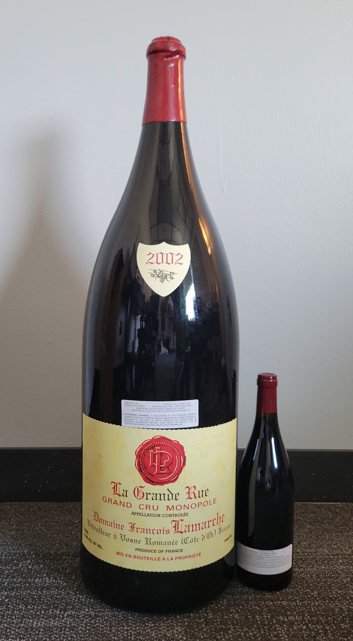 Lamarche (Vosne Romanee) La Grande Rue 2002 15L