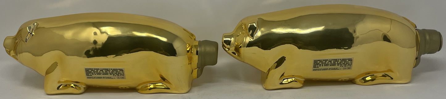 Whistlepig 10 Year Piggybank Rye Limited Edition Gold Straight Rye Whiskey (1000ml)