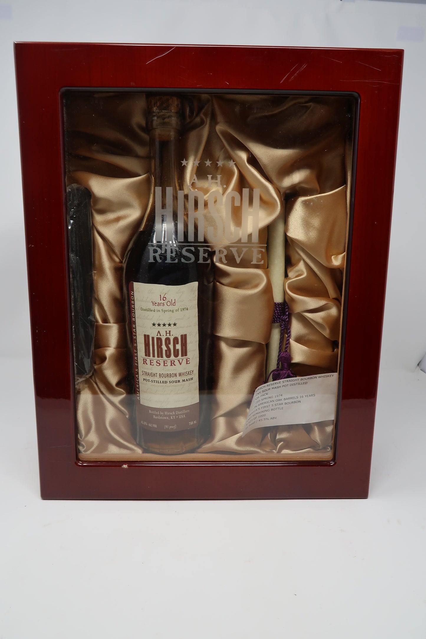 A. H. Hirsch 16 Year Reserve Straight Bourbon Whiskey (750ml)