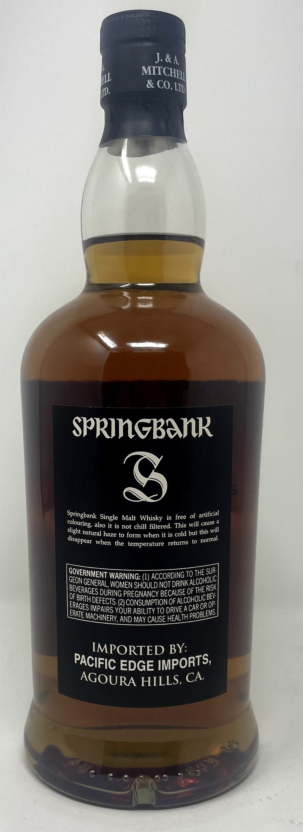 Springbank 12 Year Cask Strength Single Malt Scotch Whisky (750ml)
