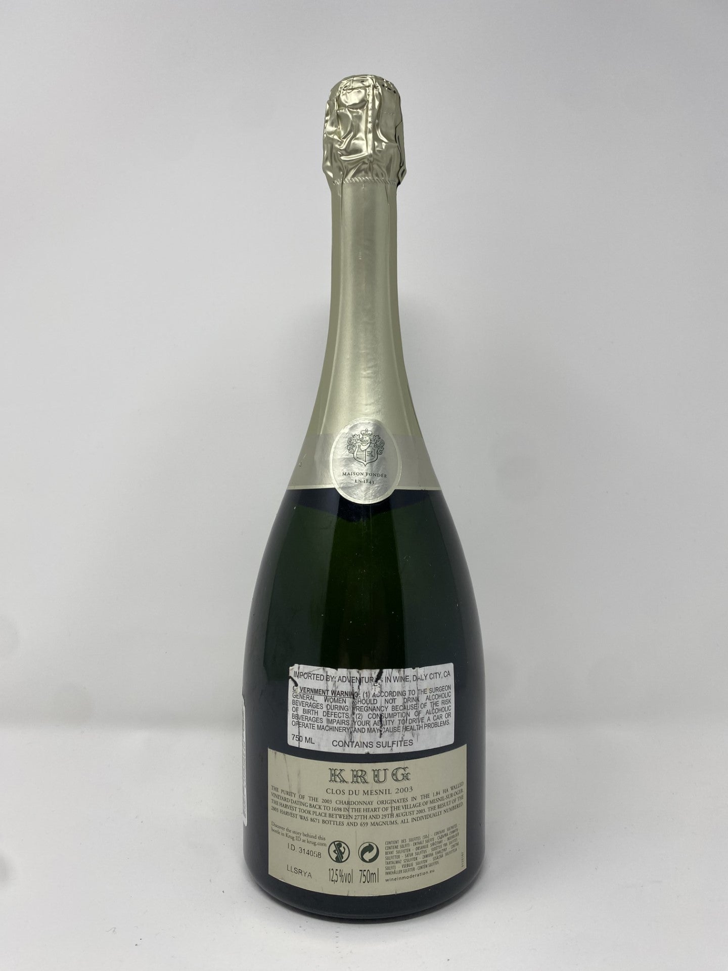 Krug Clos du Mesnil 2003