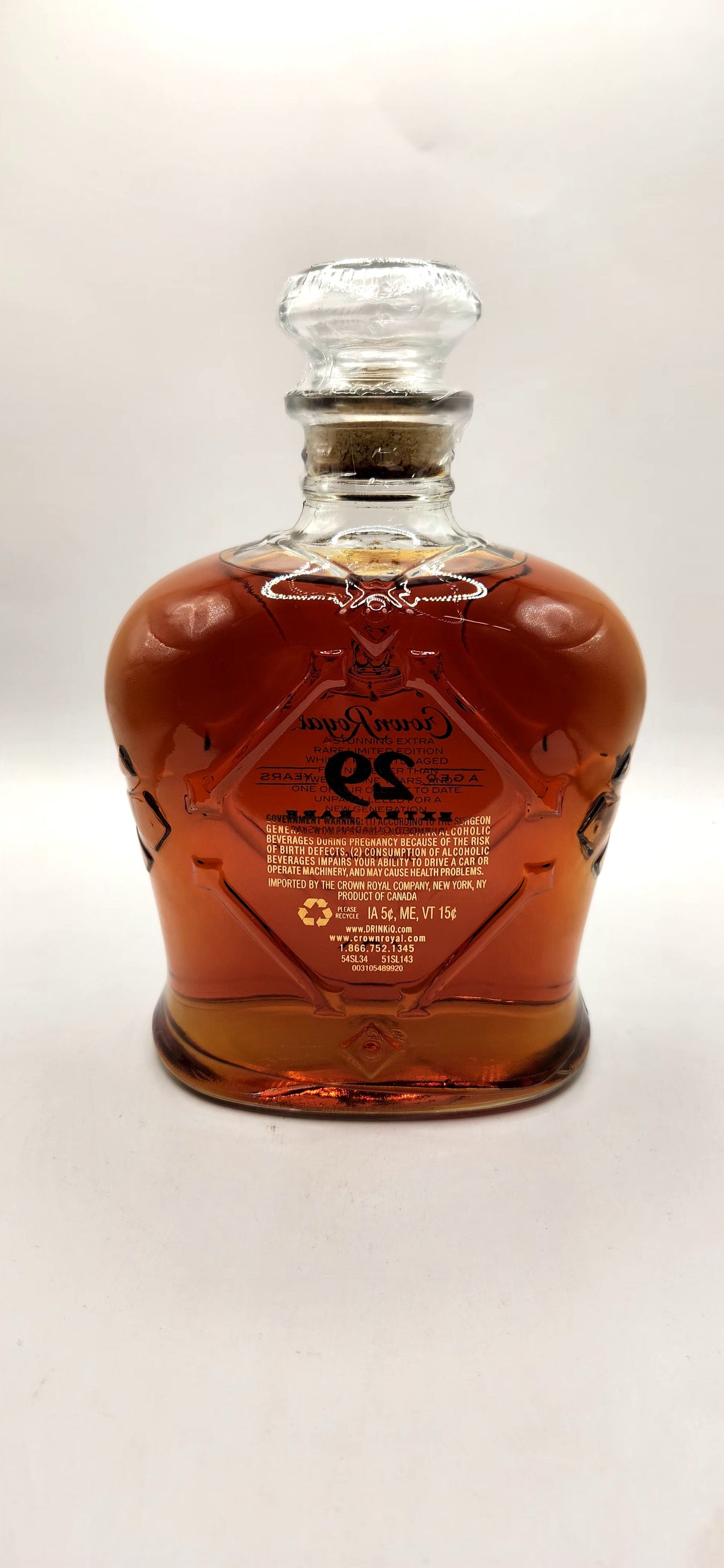 Crown Royal 29 Year Extra Rare Blended Canadian Whisky