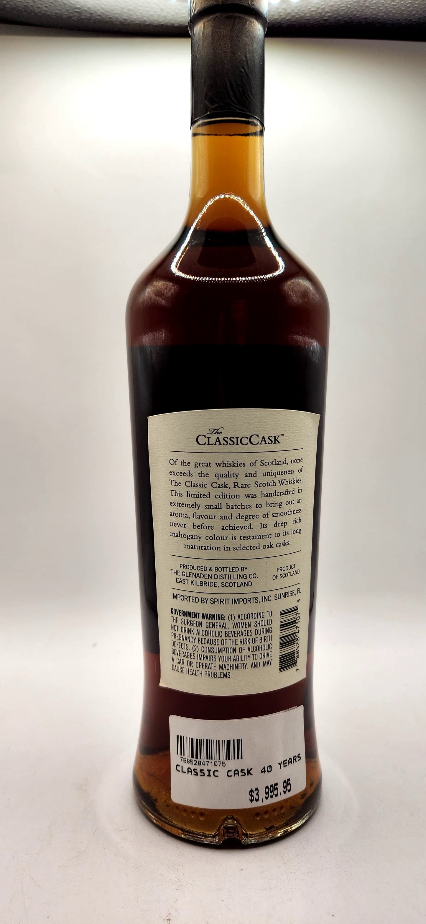 The Classic Cask Single Batch 40 Year (1972 Distilled) Rare Scotch Whisky