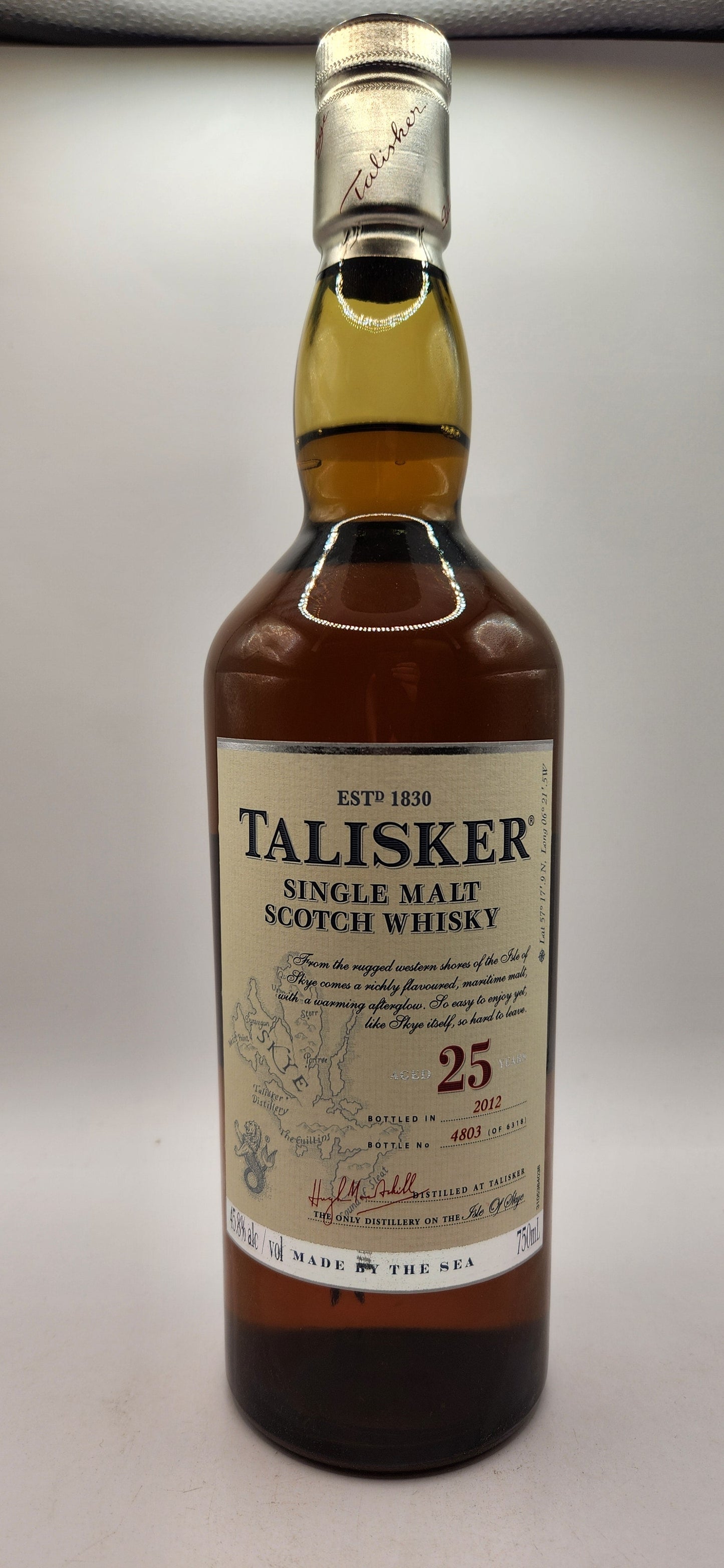 Talisker 25 Year Single Malt Scotch Whisky