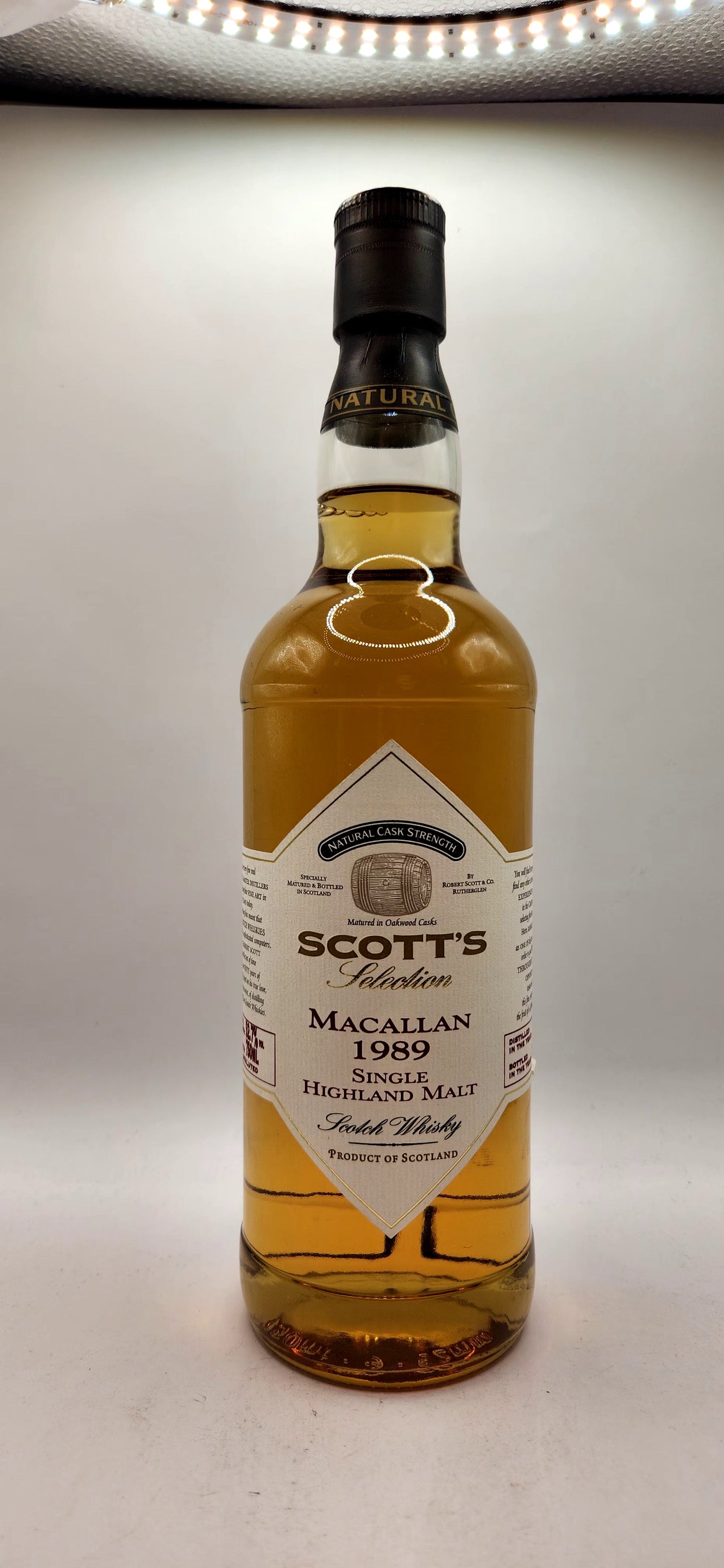 Scott`s Selection (Macallan) 1989 Highland Single Malt Scotch Whisky