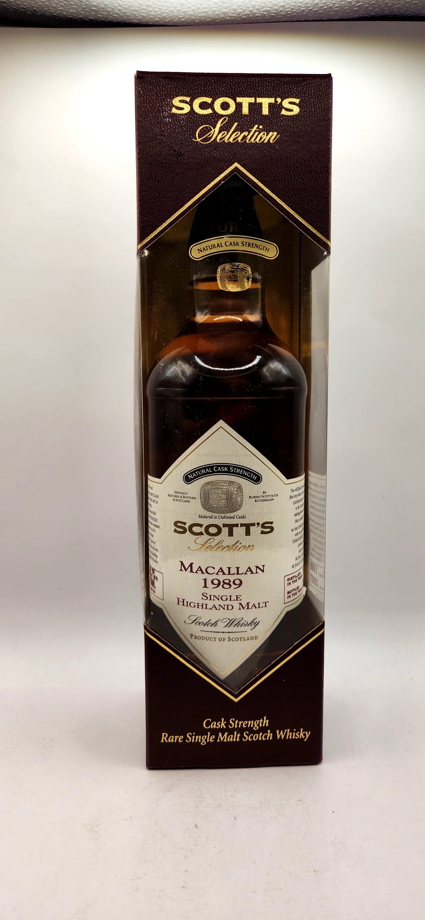 Scott`s Selection (Macallan) 1989 Highland Single Malt Scotch Whisky