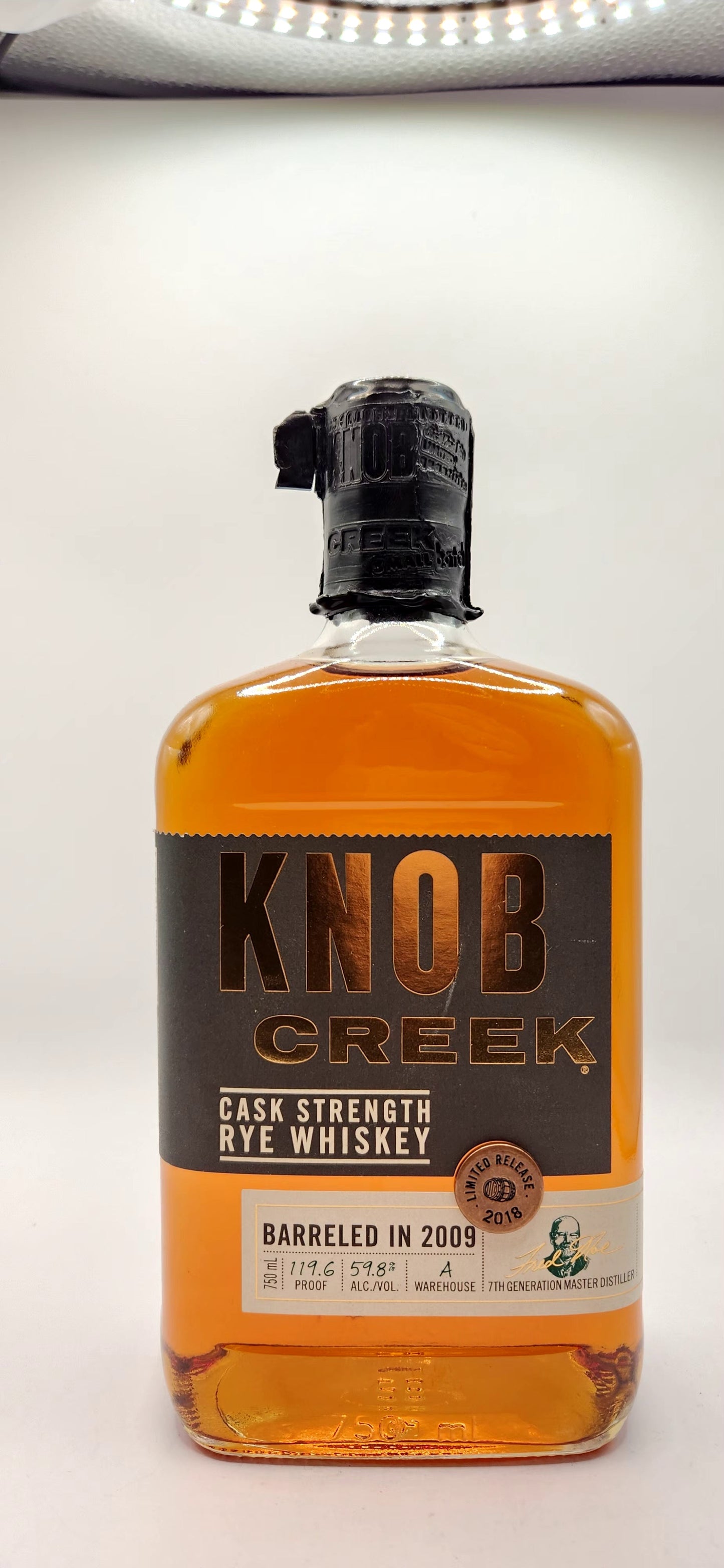 Knob Creek Cask Strength Limited Release 2018 Rye Whiskey