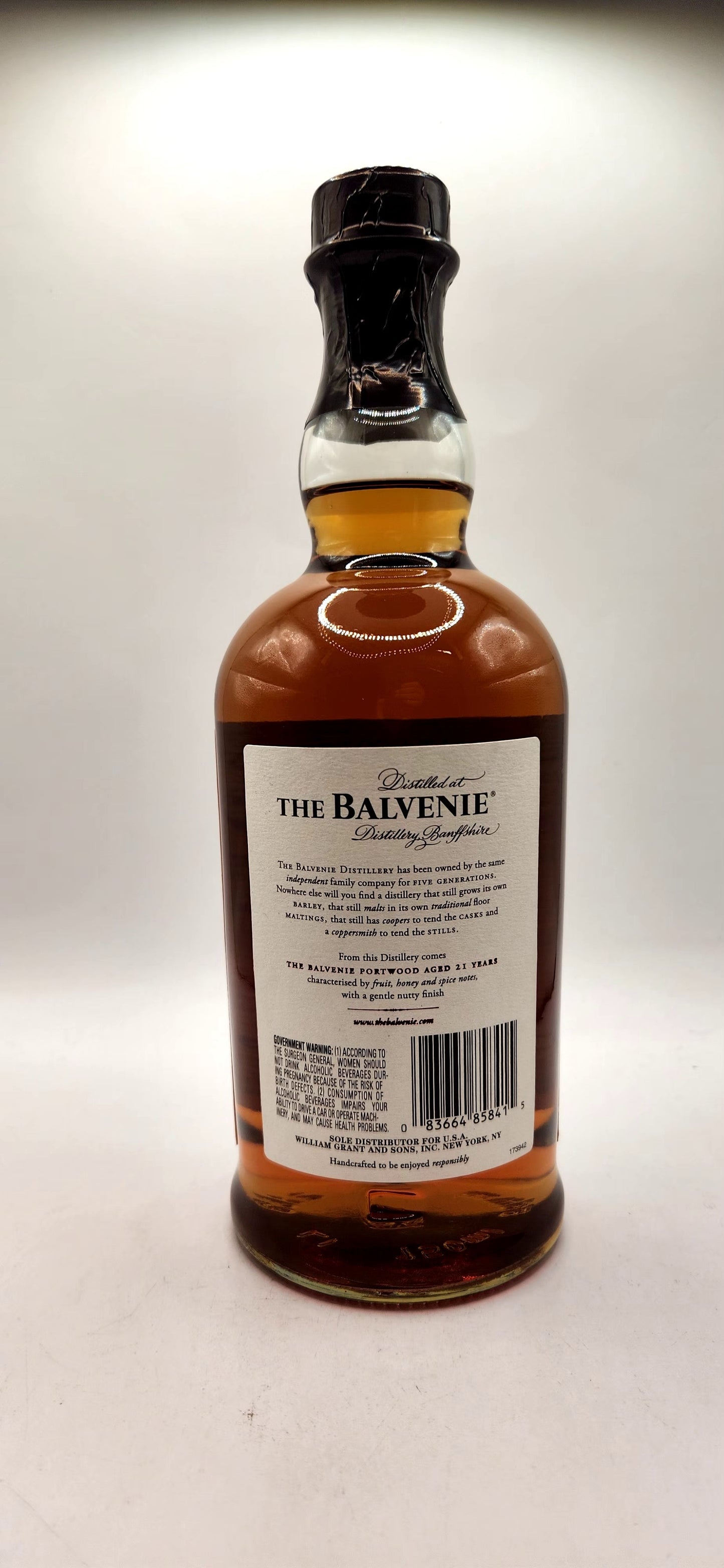 The Balvenie Portwood 21 Year Single Malt Scotch Whisky