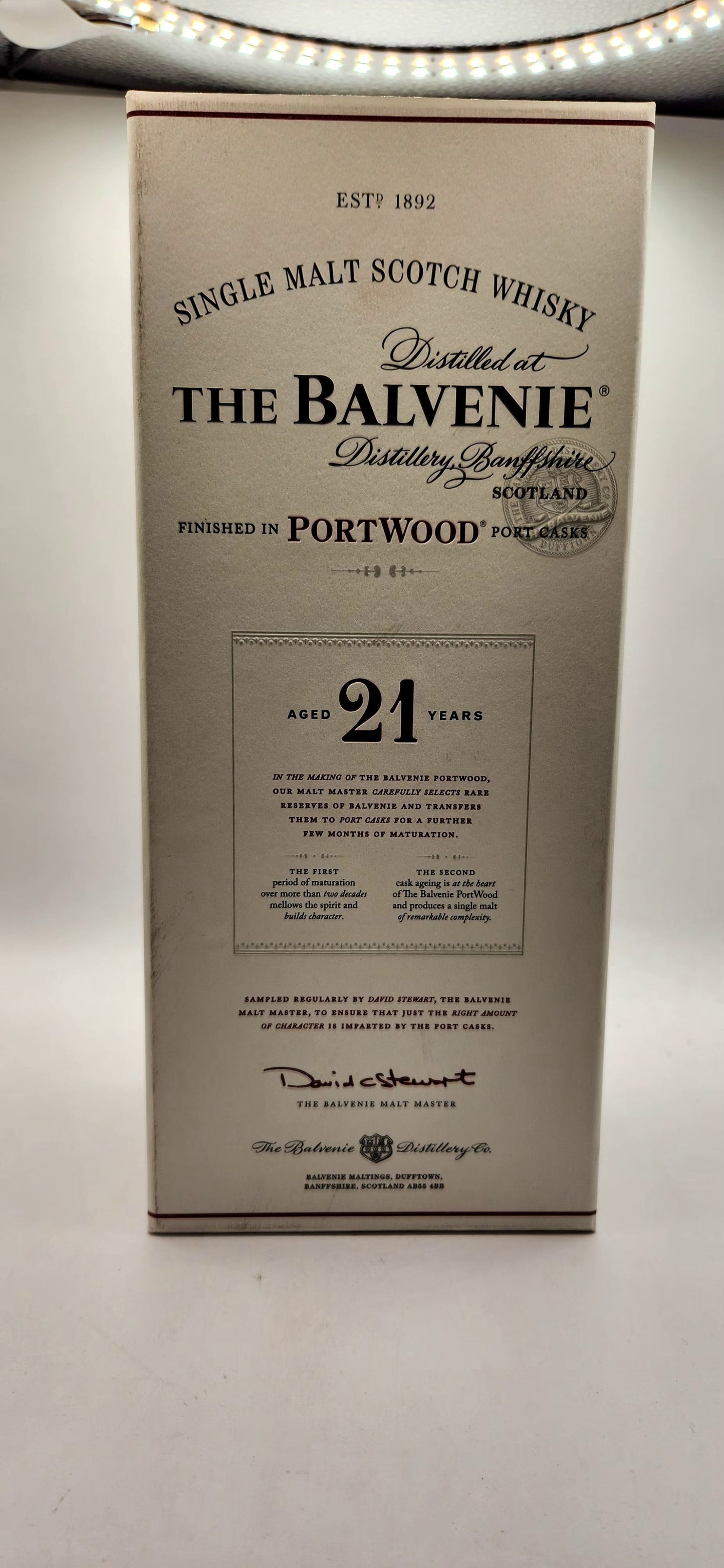 The Balvenie Portwood 21 Year Single Malt Scotch Whisky