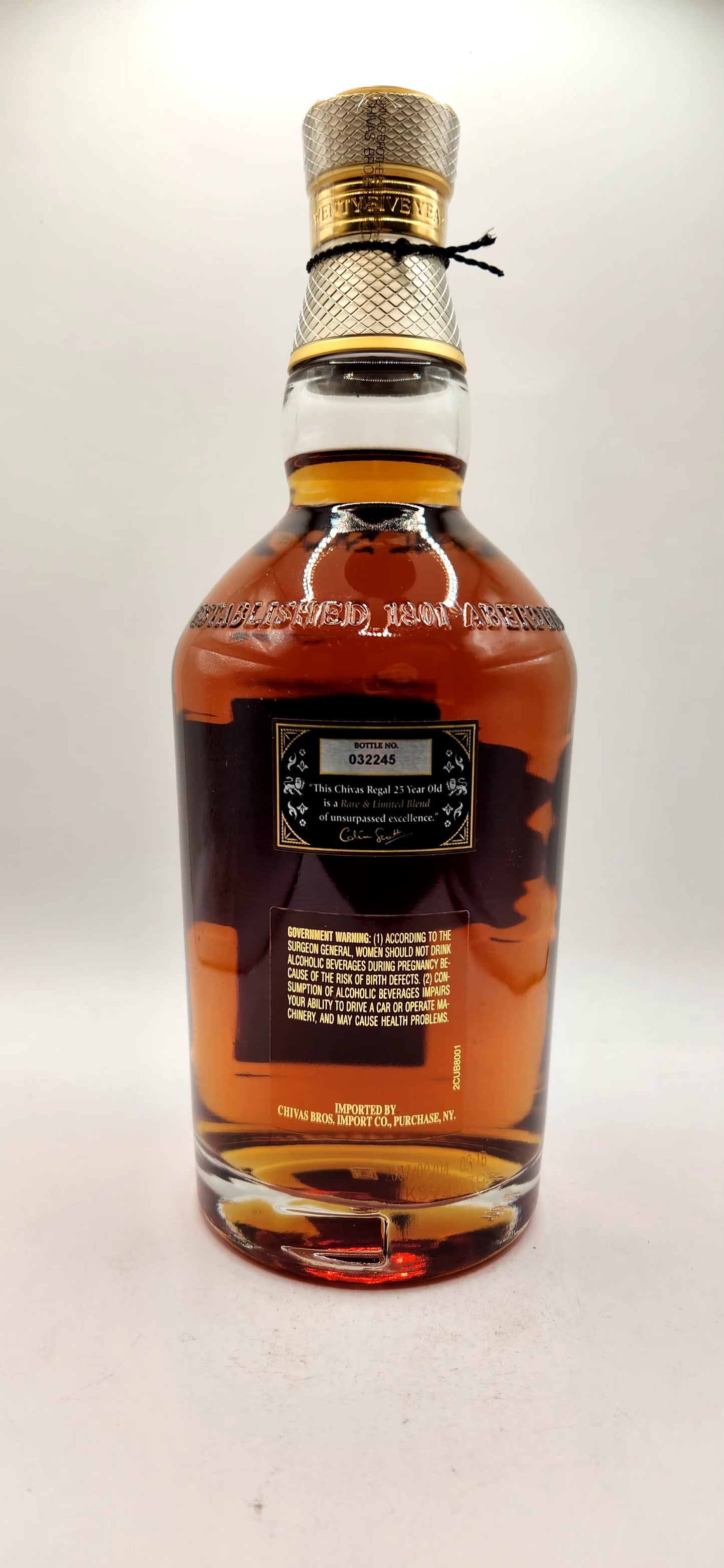 Chivas Brothers Regal 25 Year Blended Scotch Whisky