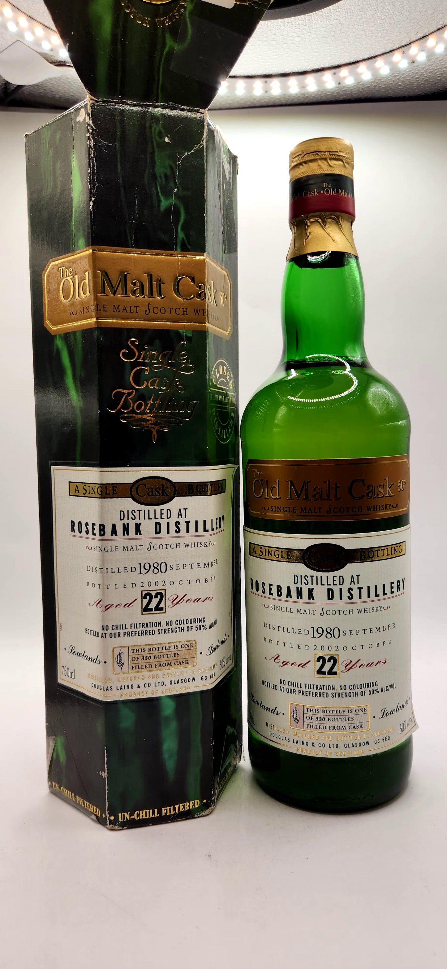 Old Malt Cask (Rosebank) 22 Year (1980) Single Malt Scotch Whisky