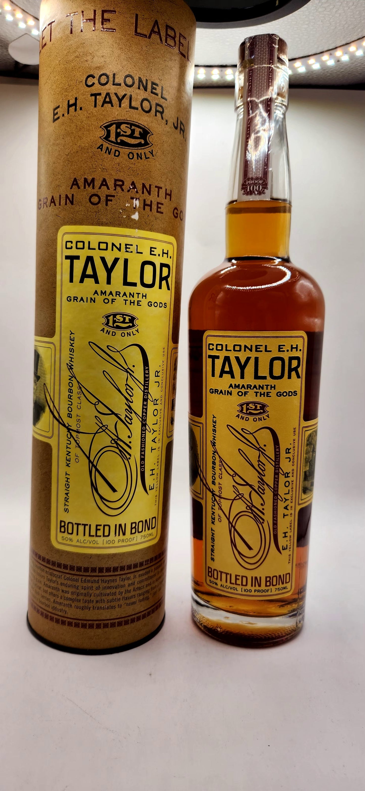 Colonel E.H. Taylor Amaranth Grain of Gods 'Bottled In Bond' Kentucky Straight Bourbon Whiskey