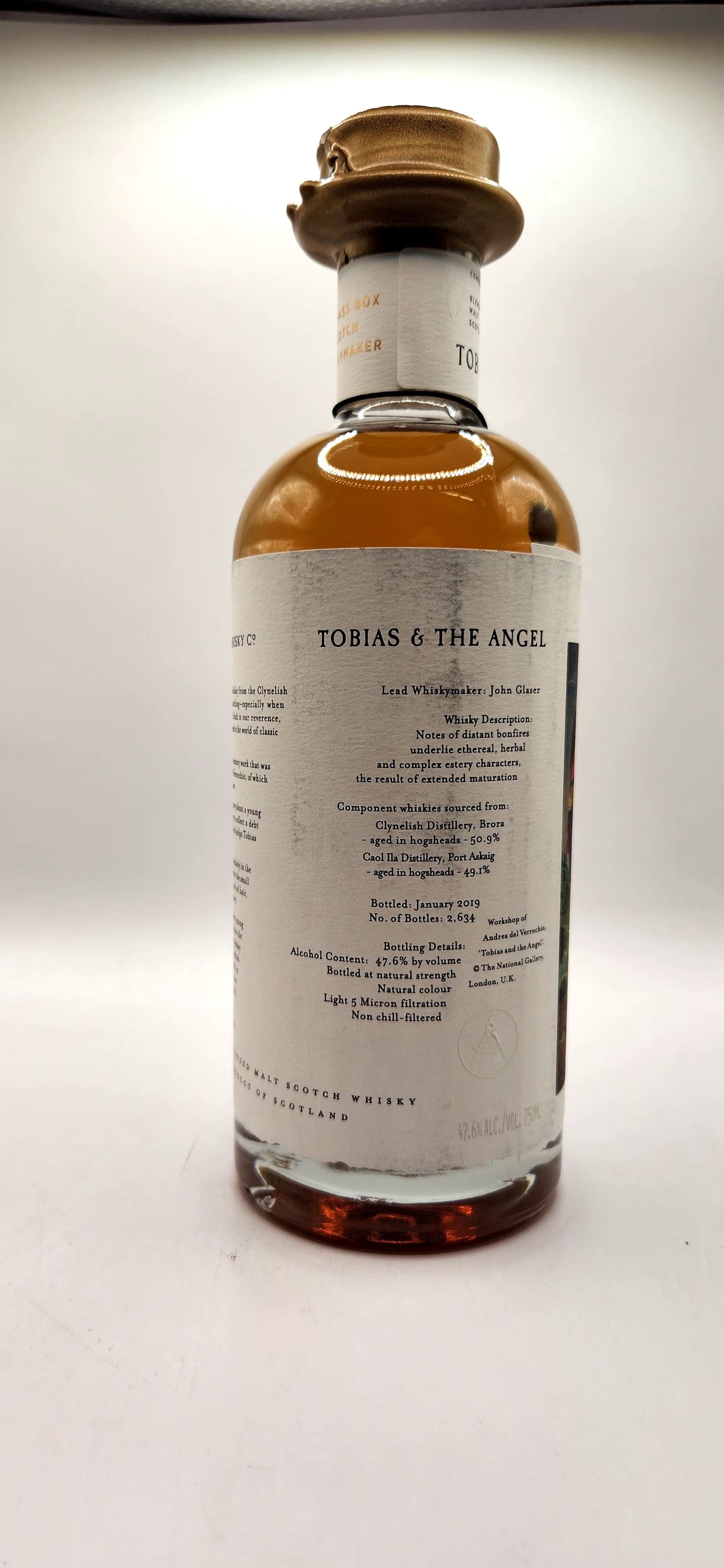Compass Box Limited Edition Tobias & The Angel Blended Malt Scotch Whisky