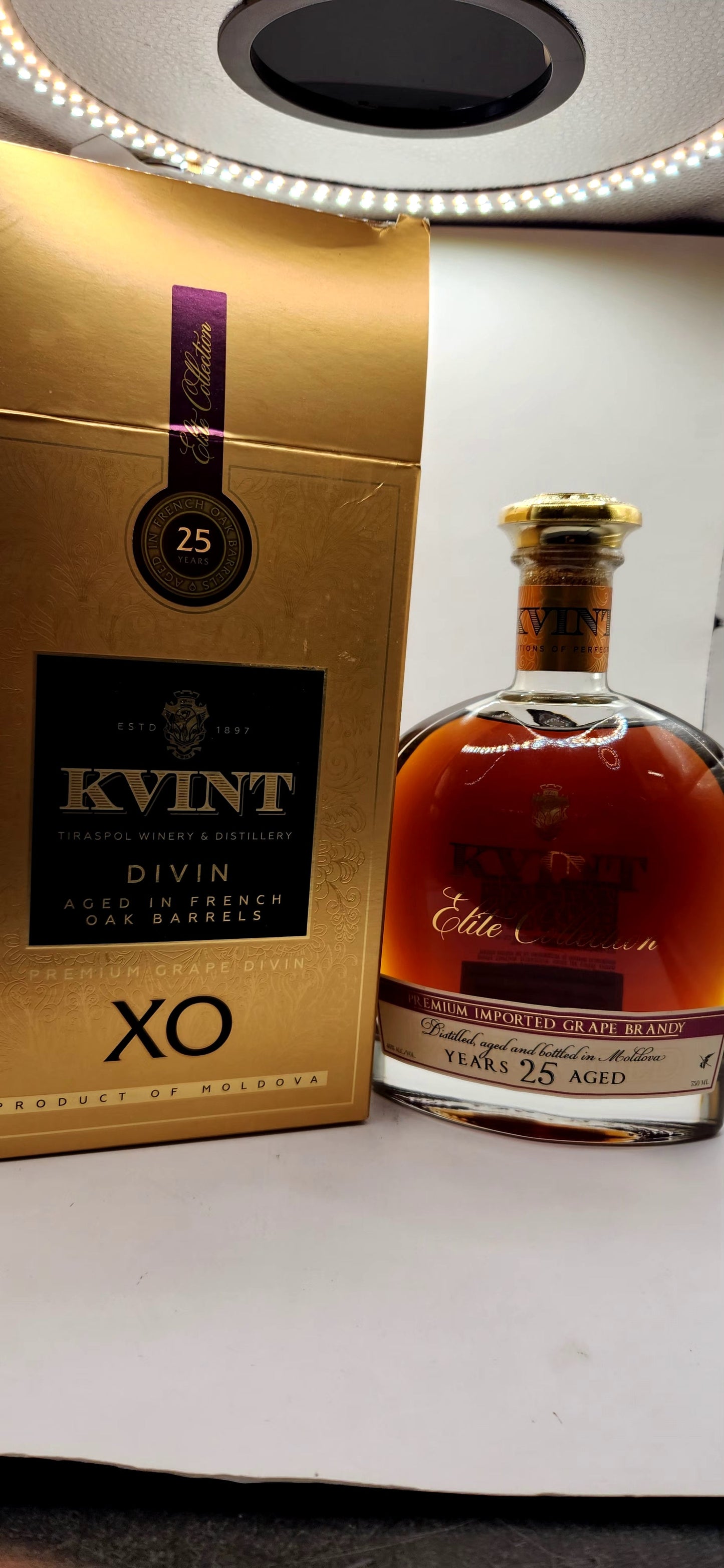 Kvint Divin XO 25 Year Elite Collection Brandy