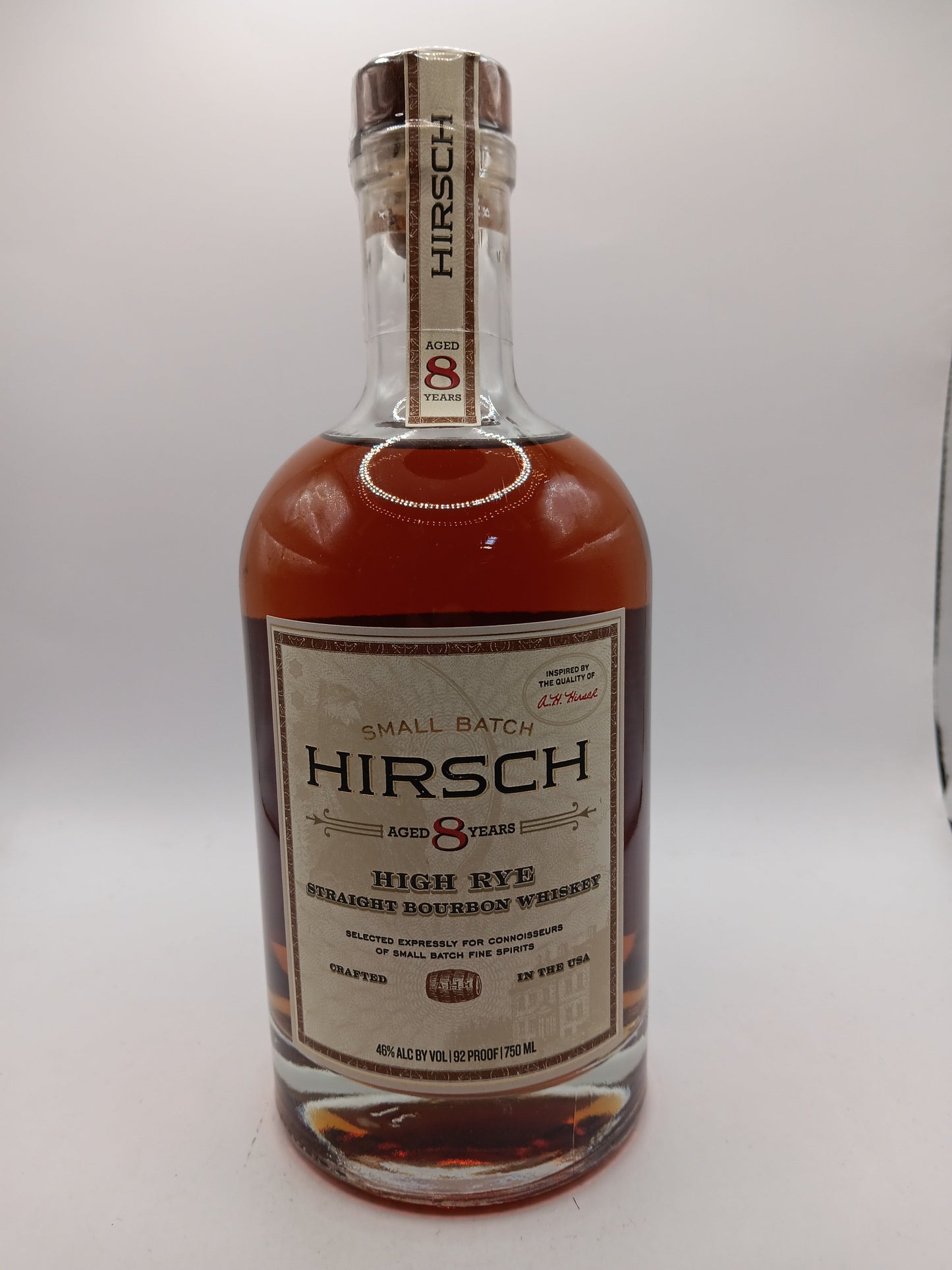 Hirsch Small Batch 8 Year High Rye Straight Bourbon Whiskey