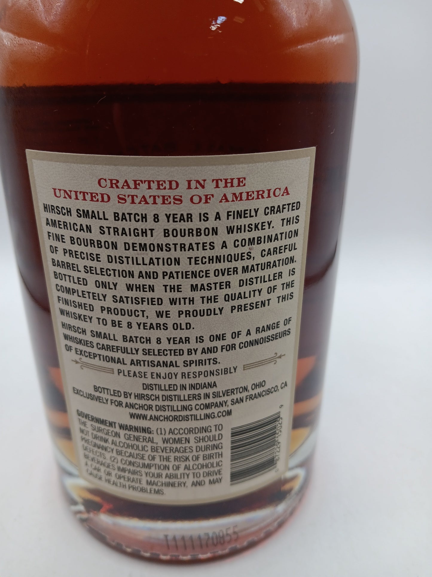 Hirsch Small Batch 8 Year High Rye Straight Bourbon Whiskey