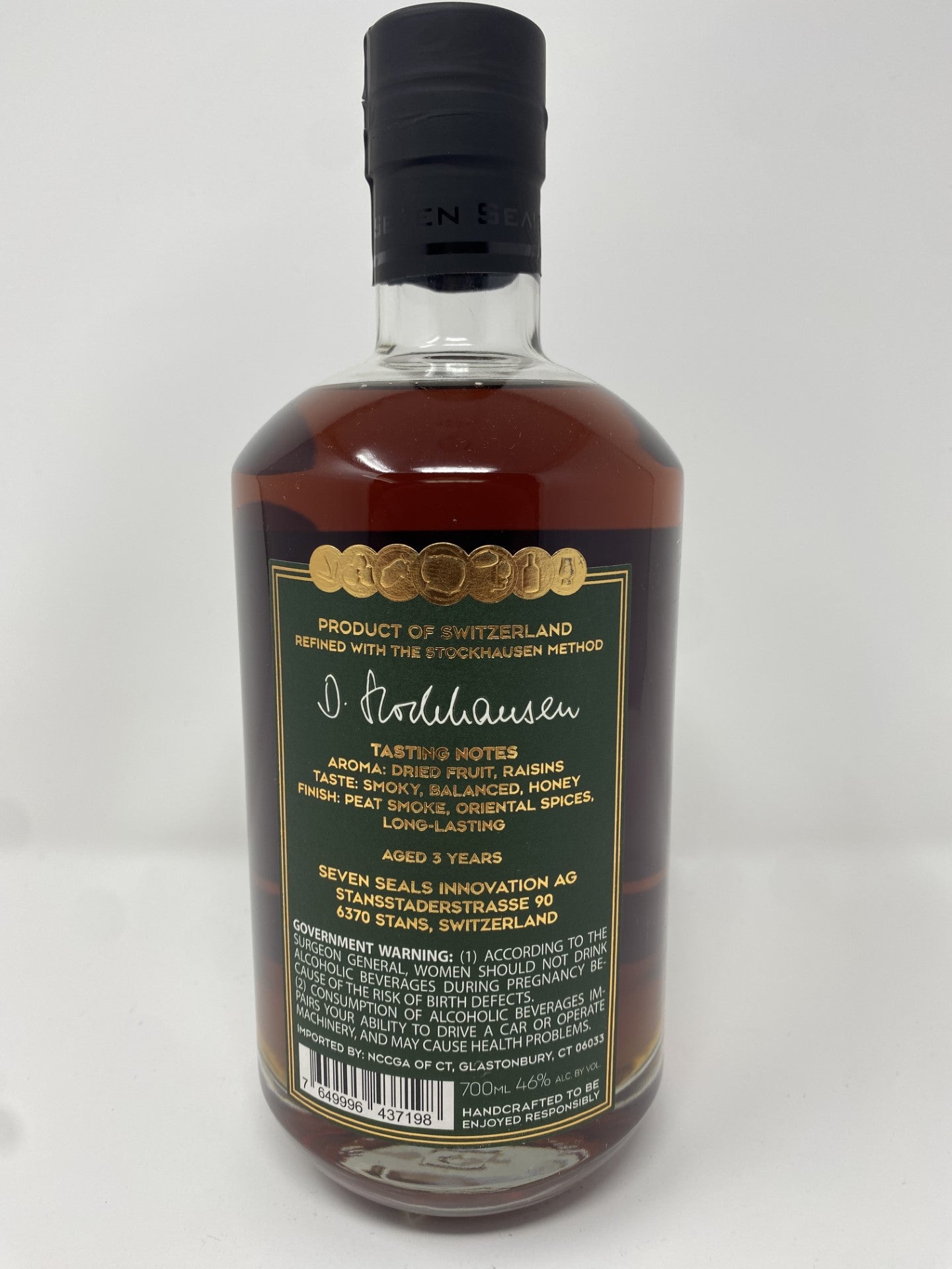 Seven Seals Peated Port Wood Finish Single Malt Whisky