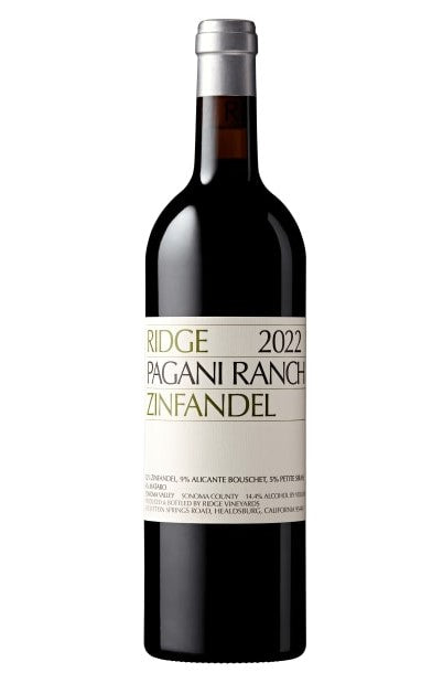 Ridge Vineyards Zinfandel Pagani Ranch 2022
