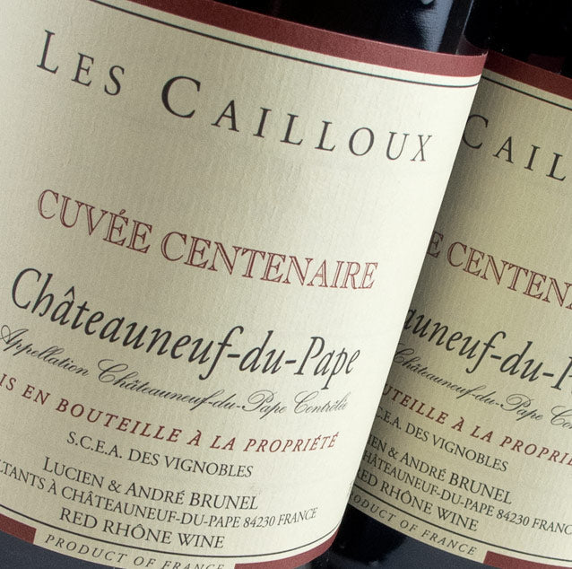 Les Cailloux (Lucien et Andre Brunel) Chateauneuf du Pape 2000