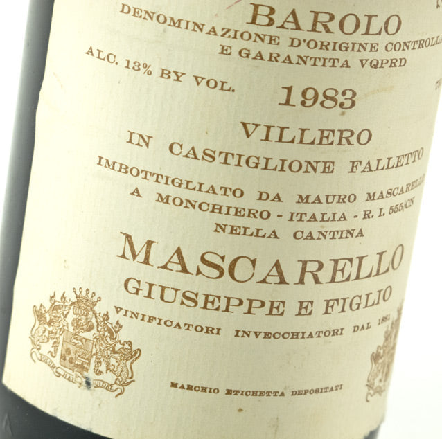Giuseppe Mascarello Barolo Monprivato 1985