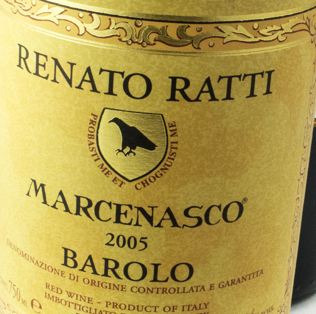 Ratti Barolo Marcenasco 2017