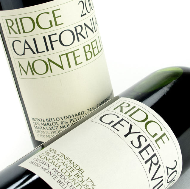 Ridge Vineyards Monte Bello 2013 1.5L