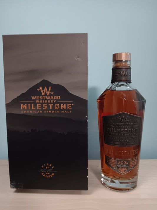 Westward Whiskey Milestone (Edition No. 1) American Single Malt Whiskey (750ml)