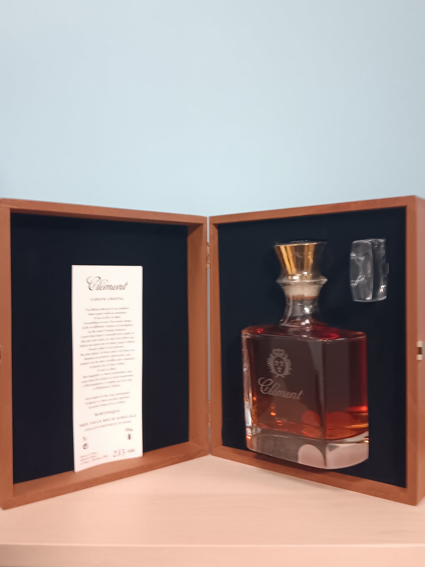 Clement Tres Vieux Rhum Carafe Cristal Rum (700ml)