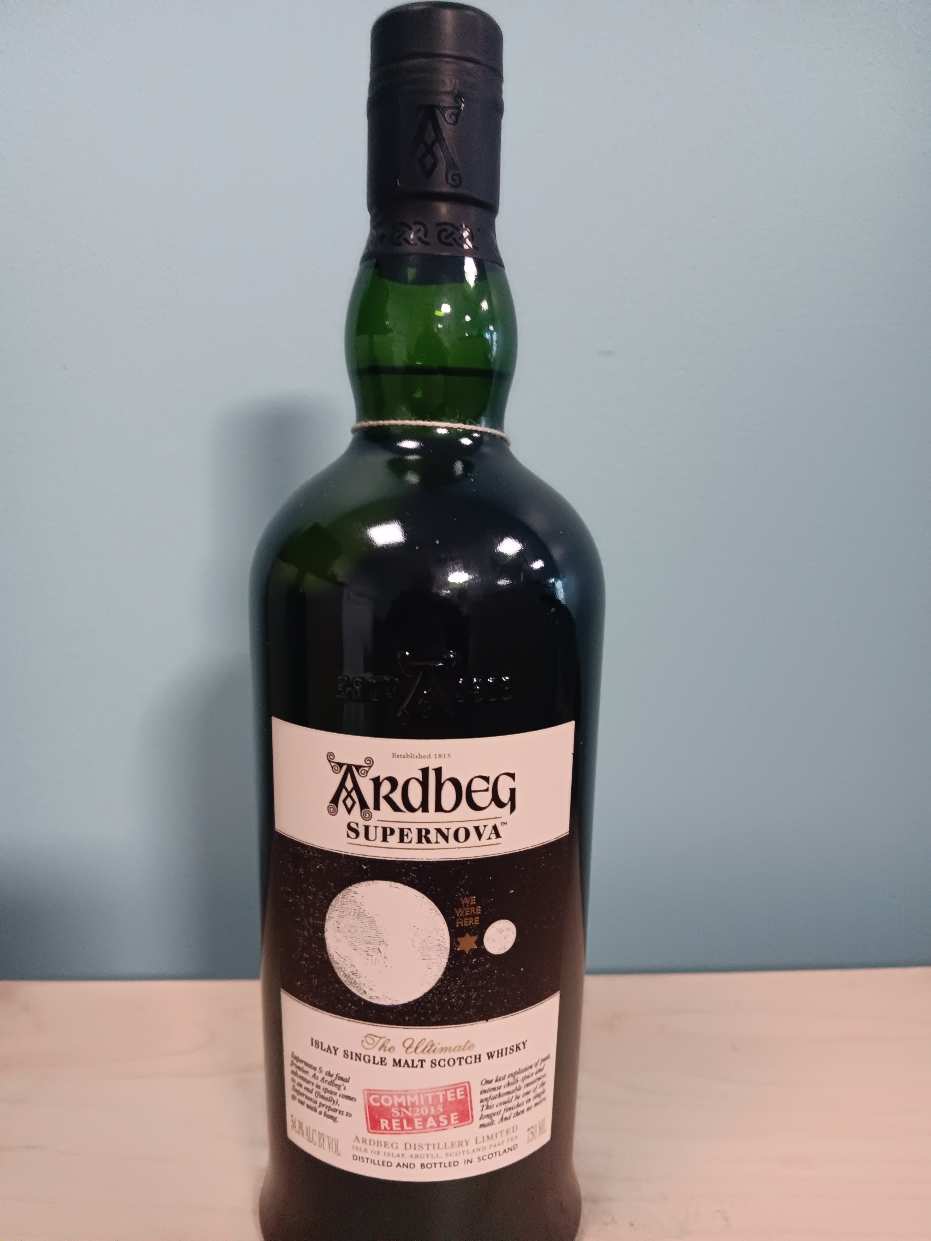 Ardbeg Supernova Committee Release SN2015 Single Malt Scotch