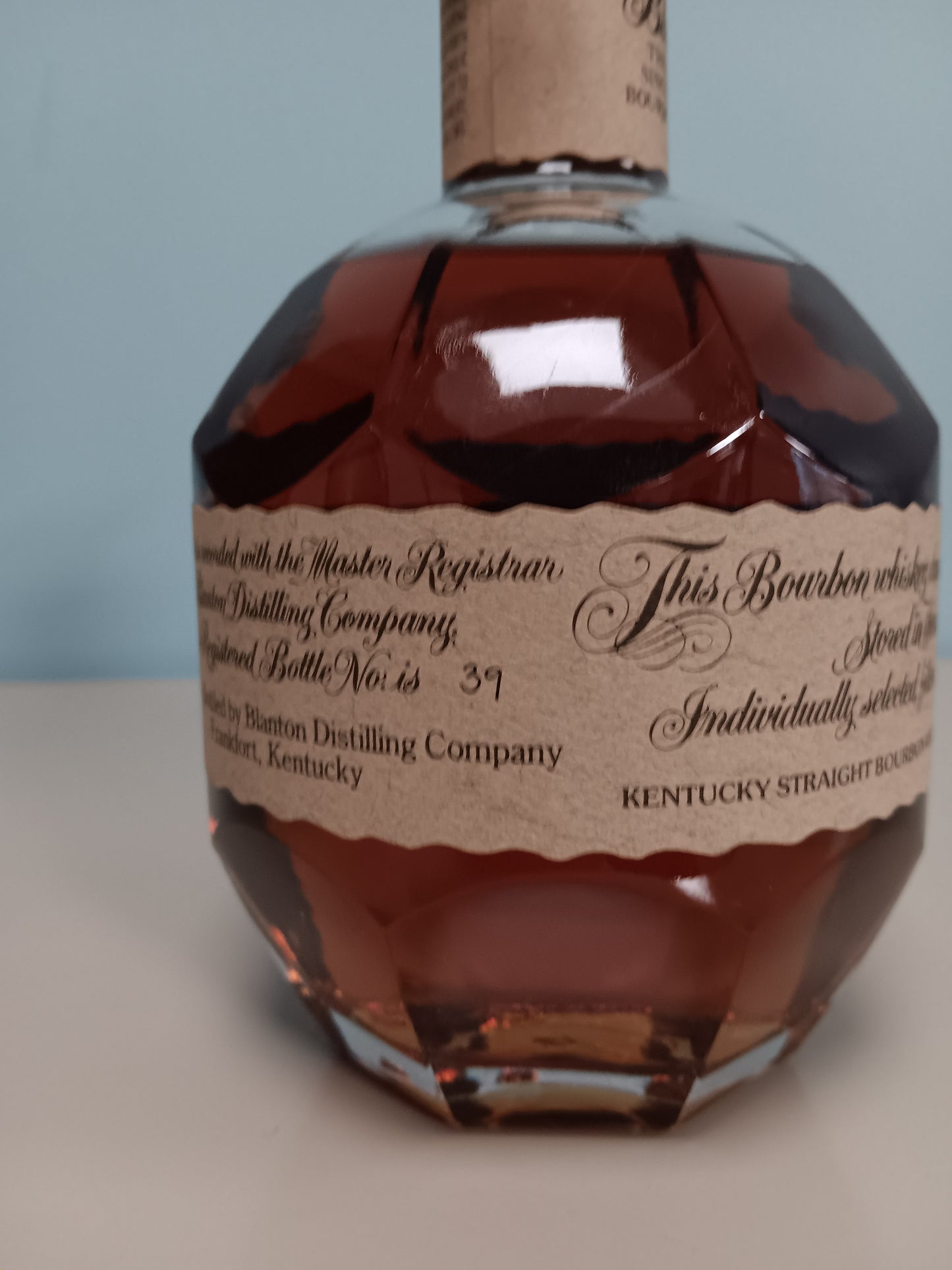 Blanton's Single Barrel (Letter O) Kentucky Straight Bourbon Whiskey (750ml)