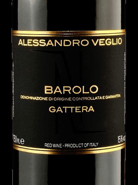 Alessandro Veglio Barolo Gattera 2008