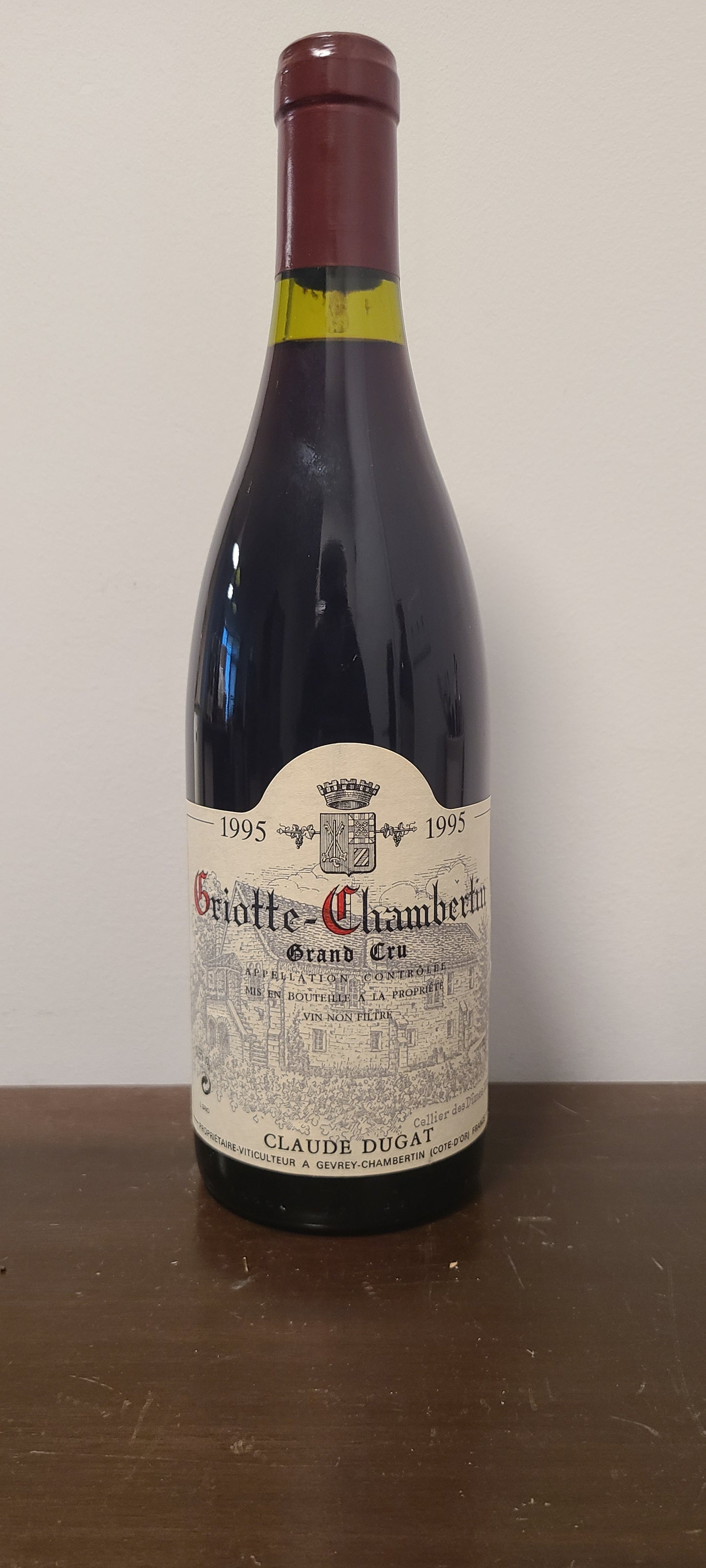 Claude Dugat Griottes Chambertin 1995