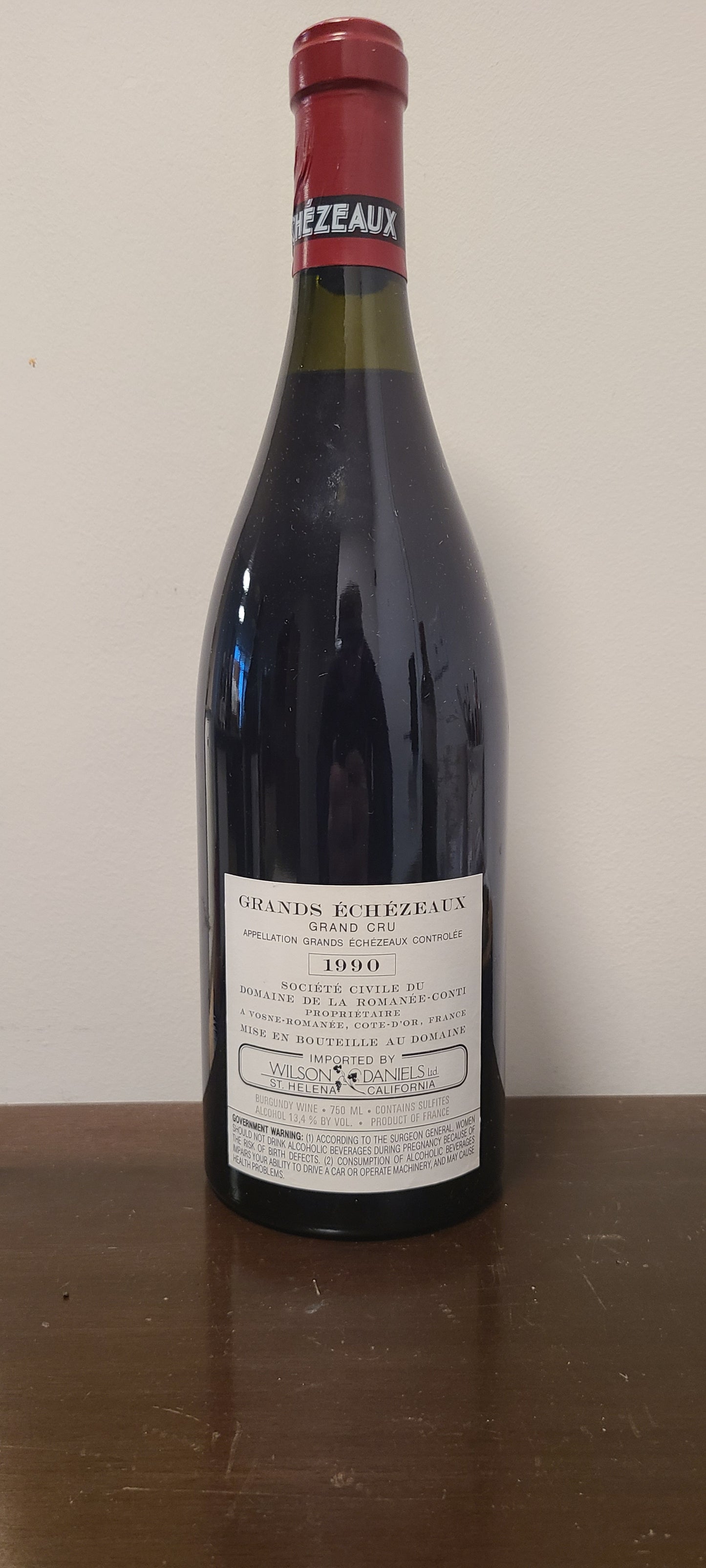 DRC Grands Echezeaux 1990