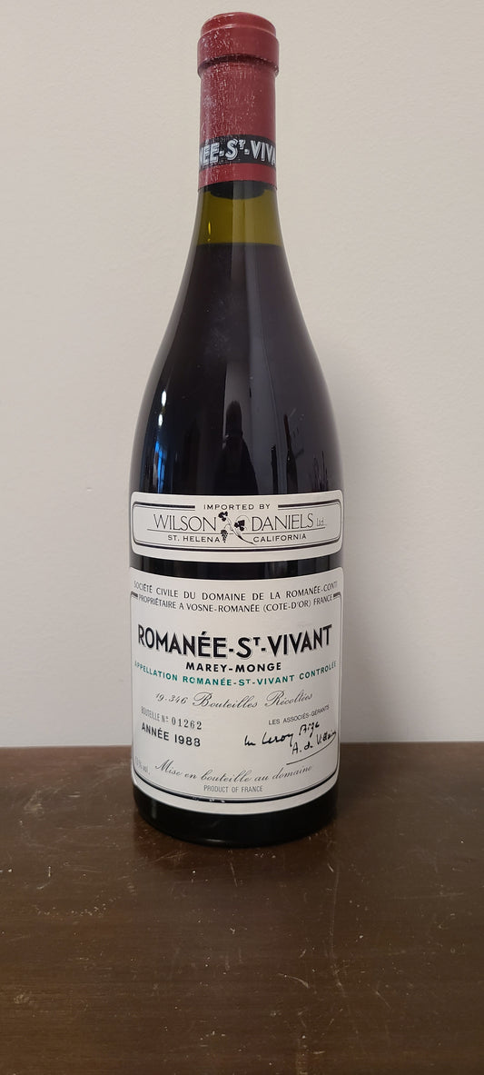 DRC Romanee St. Vivant Marey Monge 1988