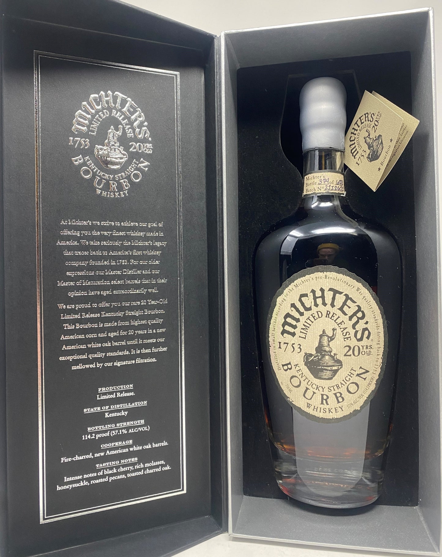 Michter's 20 Year (2021) Kentucky Straight Bourbon Whiskey (750ml)