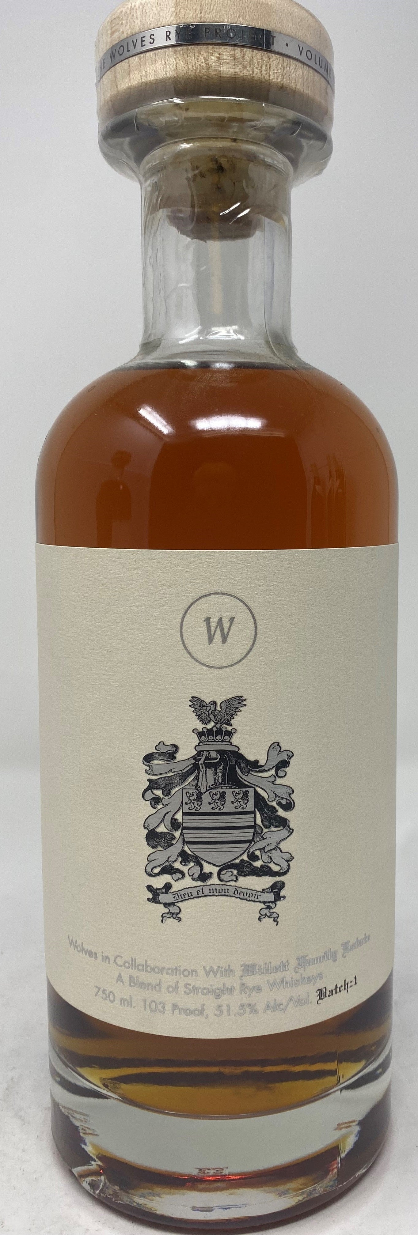 Willett Collaboration Set of Wolves (Batch 1) Blended Straight Rye Whiskey (750ml)