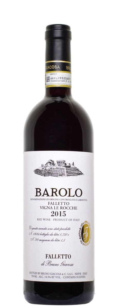 Bruno Giacosa Barolo Le Rocche del Falletto di Serralunga d`Alba 2015