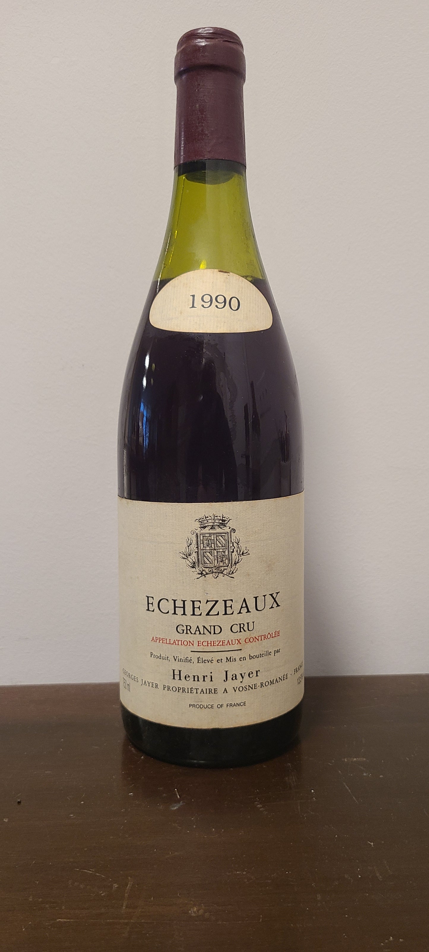 Henri Jayer Echezeaux 1990