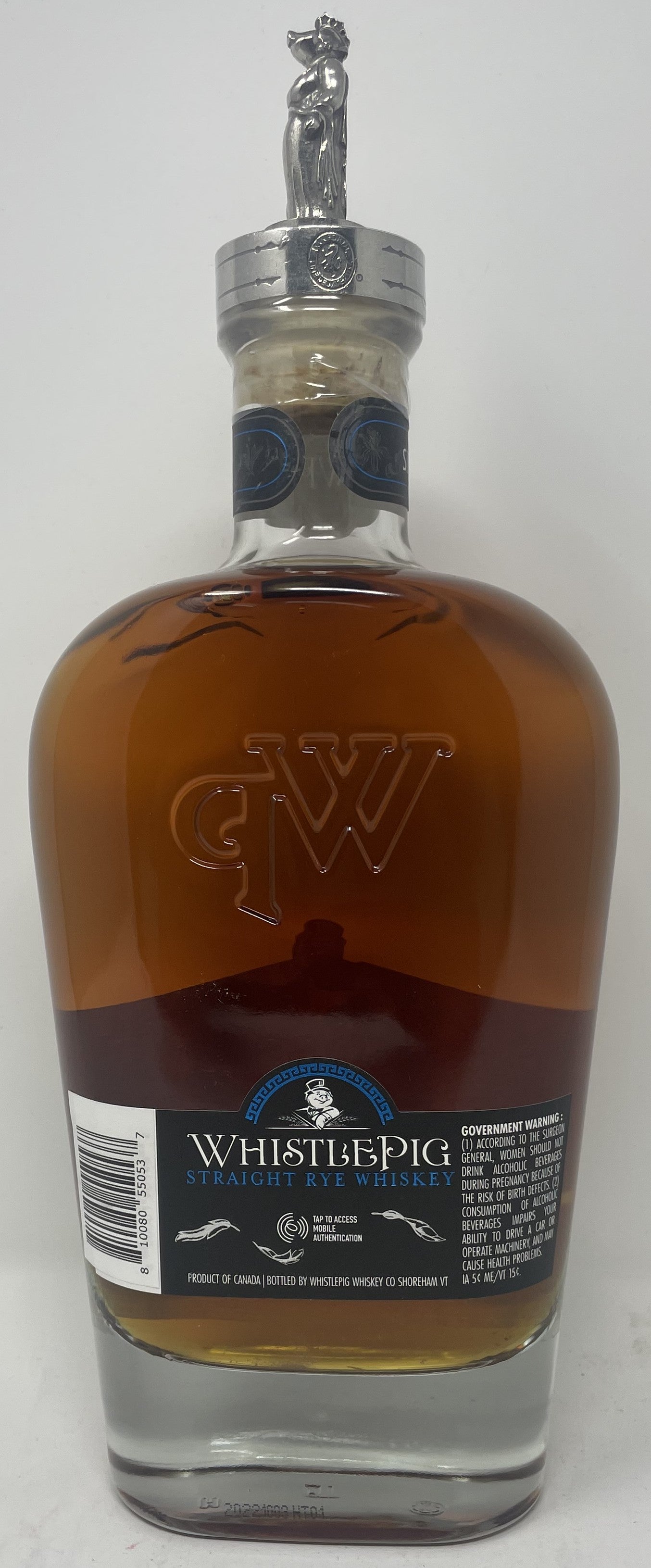 WhistlePig The Boss Hog IX Siren`s Song Straight Rye Whiskey (750ml)