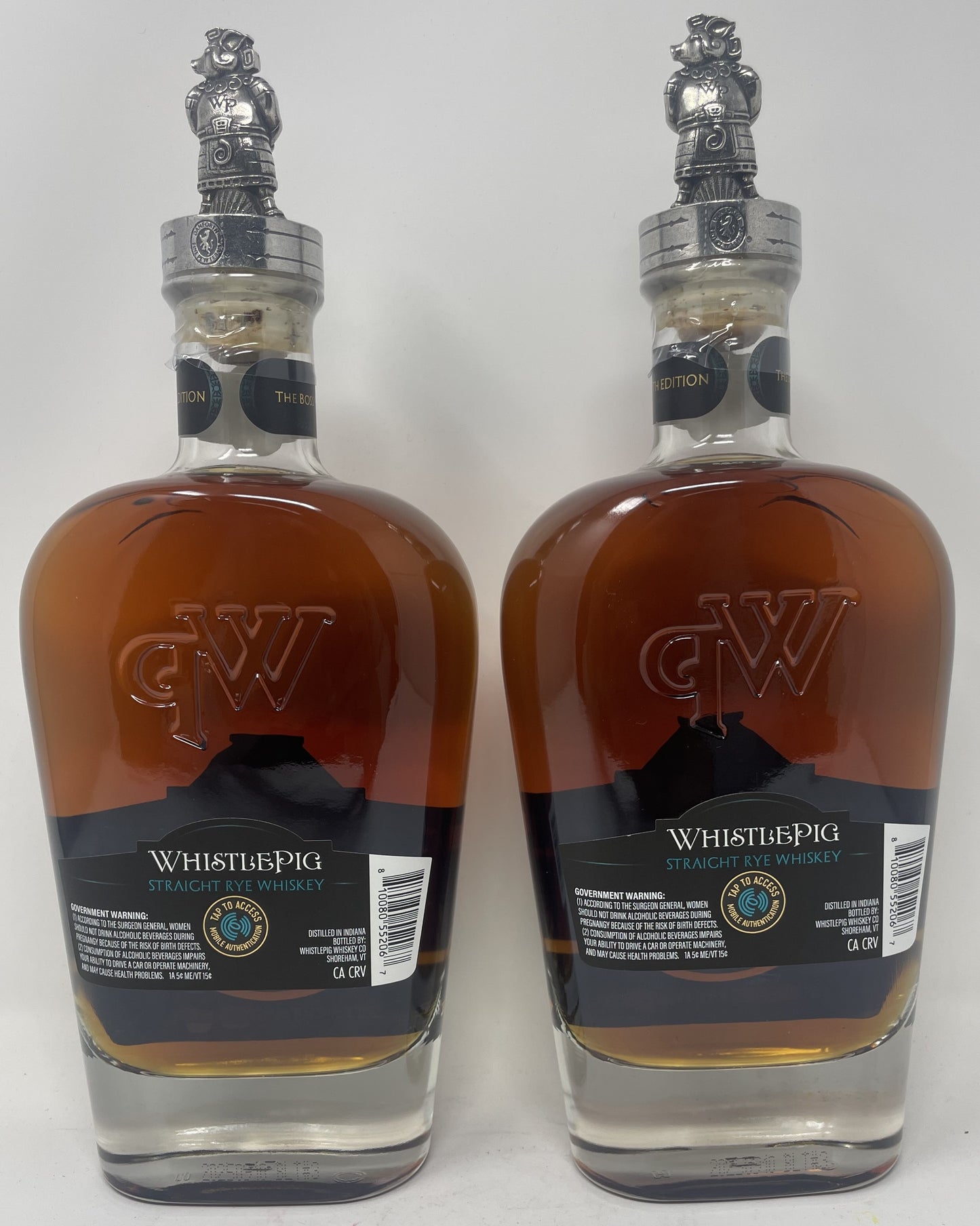 Whistlepig The Boss Hog XII Feather & Flame Straight Rye Whiskey (750ml)