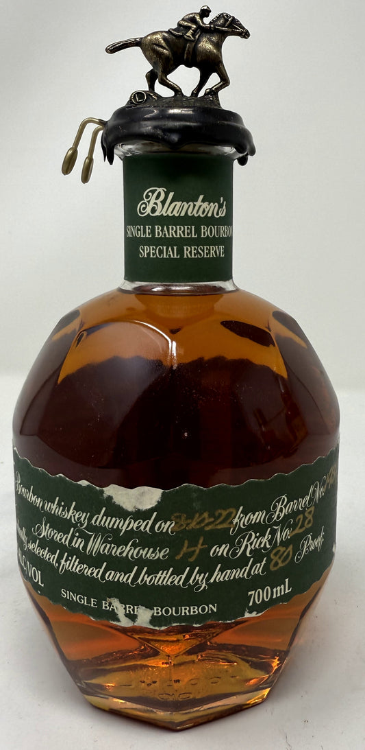 Blanton's Special Reserve Green Label (Letter L) Kentucky Straight Bourbon Whiskey (700ml)
