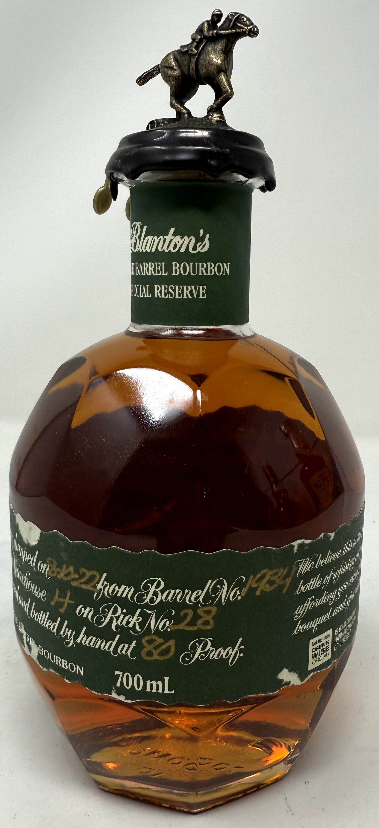 Blanton's Special Reserve Green Label (Letter L) Kentucky Straight Bourbon Whiskey (700ml)